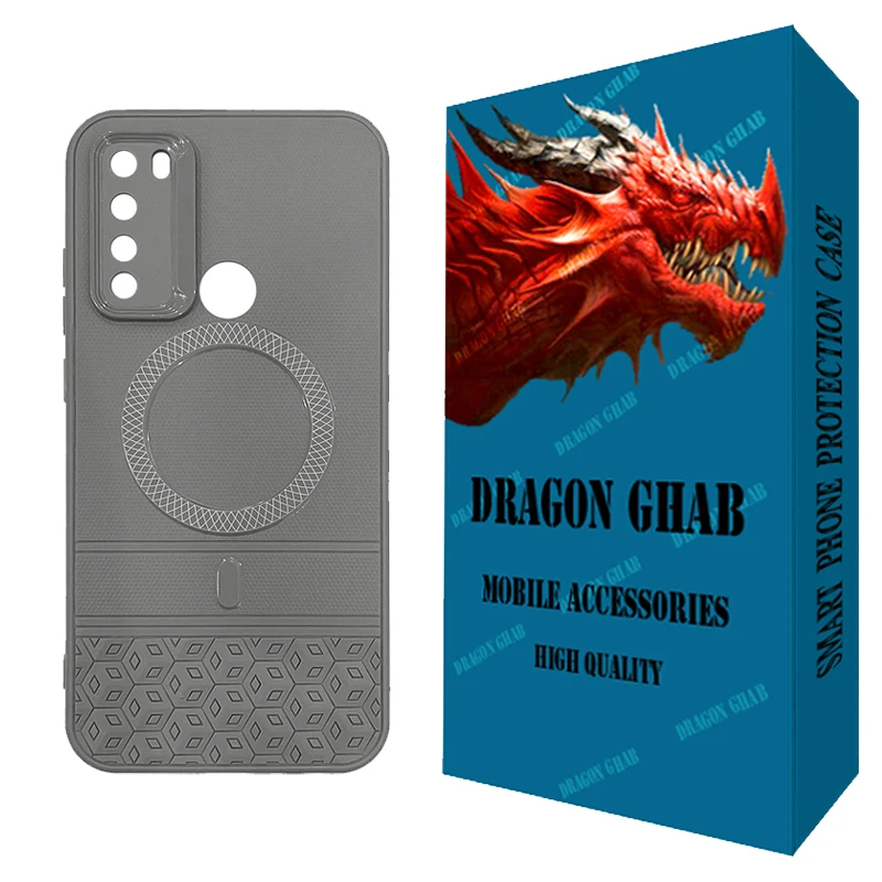 کاور دراگون قاب مدل Hexagon مناسب برای گوشی موبایل شیائومی Redmi Note 8