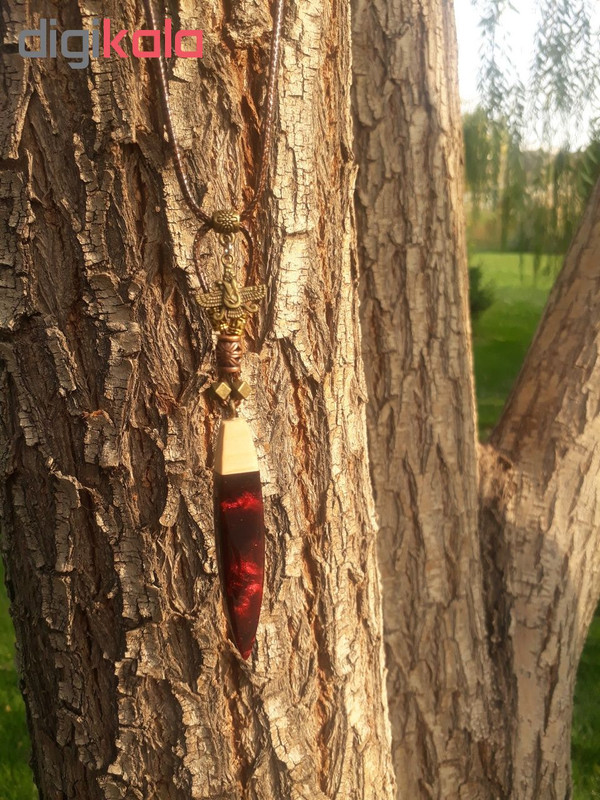 گردنبند طرح ابر و بادی مدل GQW0021