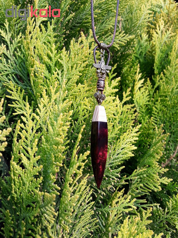 گردنبند طرح ابر و بادی مدل GQW0021