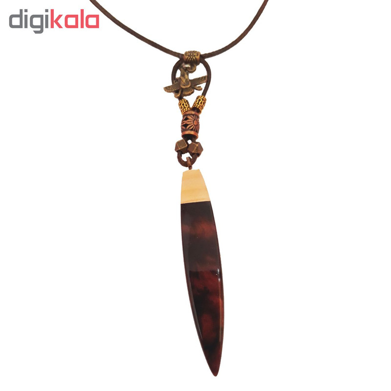 گردنبند طرح ابر و بادی مدل GQW0021