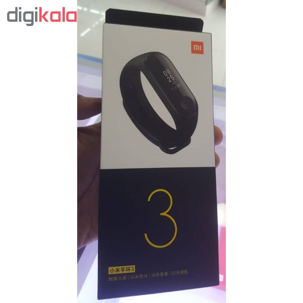 مچ بند هوشمند شیائومی مدل Mi band 3 new package 2019 -  - 3