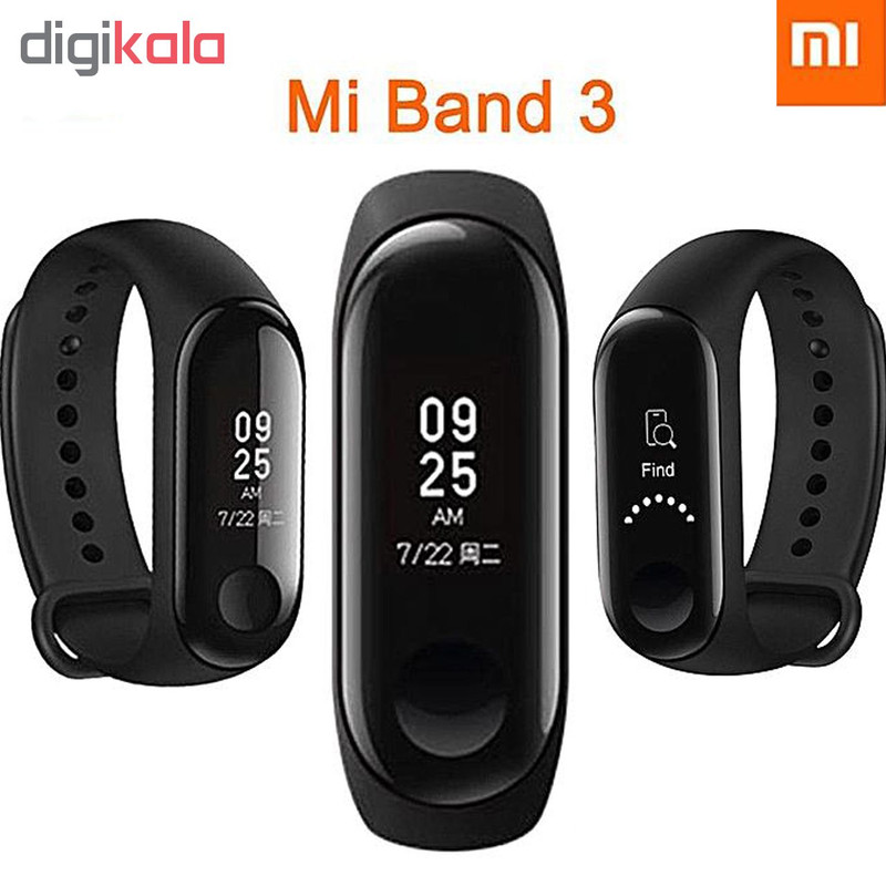 مچ بند هوشمند شیائومی مدل Mi band 3 new package 2019