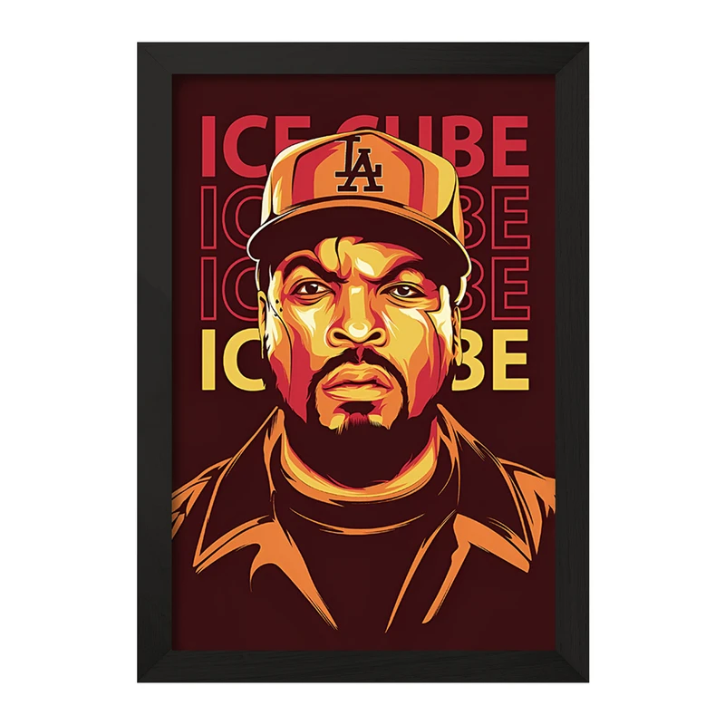 تابلو خندالو مدل آیس کیوب (Ice Cube) کد F10222
