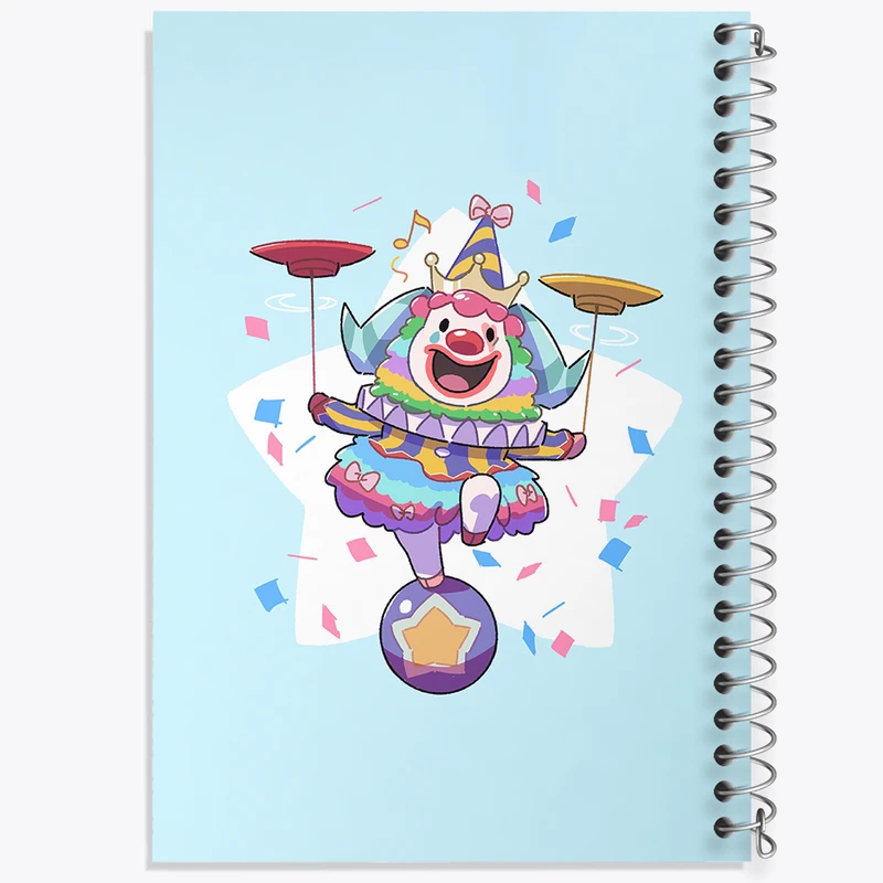 دفتر ژورنال نویسی 50 برگ خندالو مدل نقطه ای طرح بازی انیمال کراسینگ (Animal Crossing) کد 32685