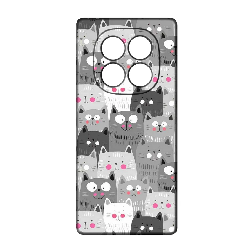 کاور طرح گربه کد 130 مناسب برای گوشی موبایل شیائومی Redmi Note 14 Pro 5G