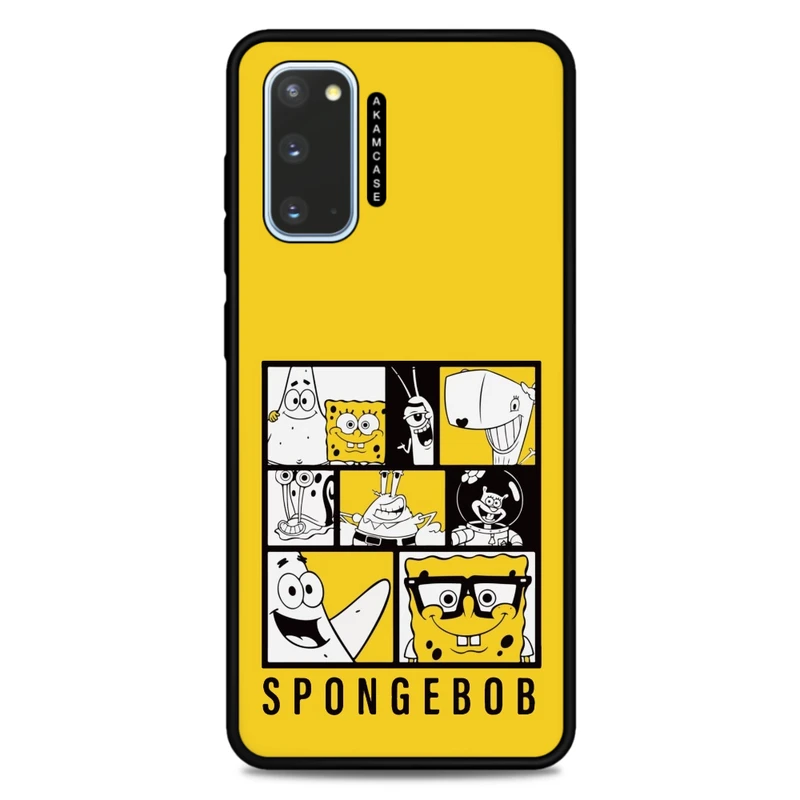 کاور آکام مدل AMC-WSGS20-SPONGE BOB3 مناسب برای گوشی موبایل سامسونگ Galaxy S20