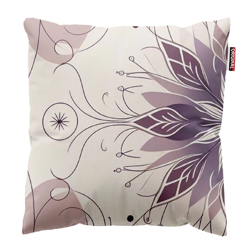 کوسن پاد آفرین مدل گل زیبای فانتزی کد 17 سایز 30*30 سانتی متر