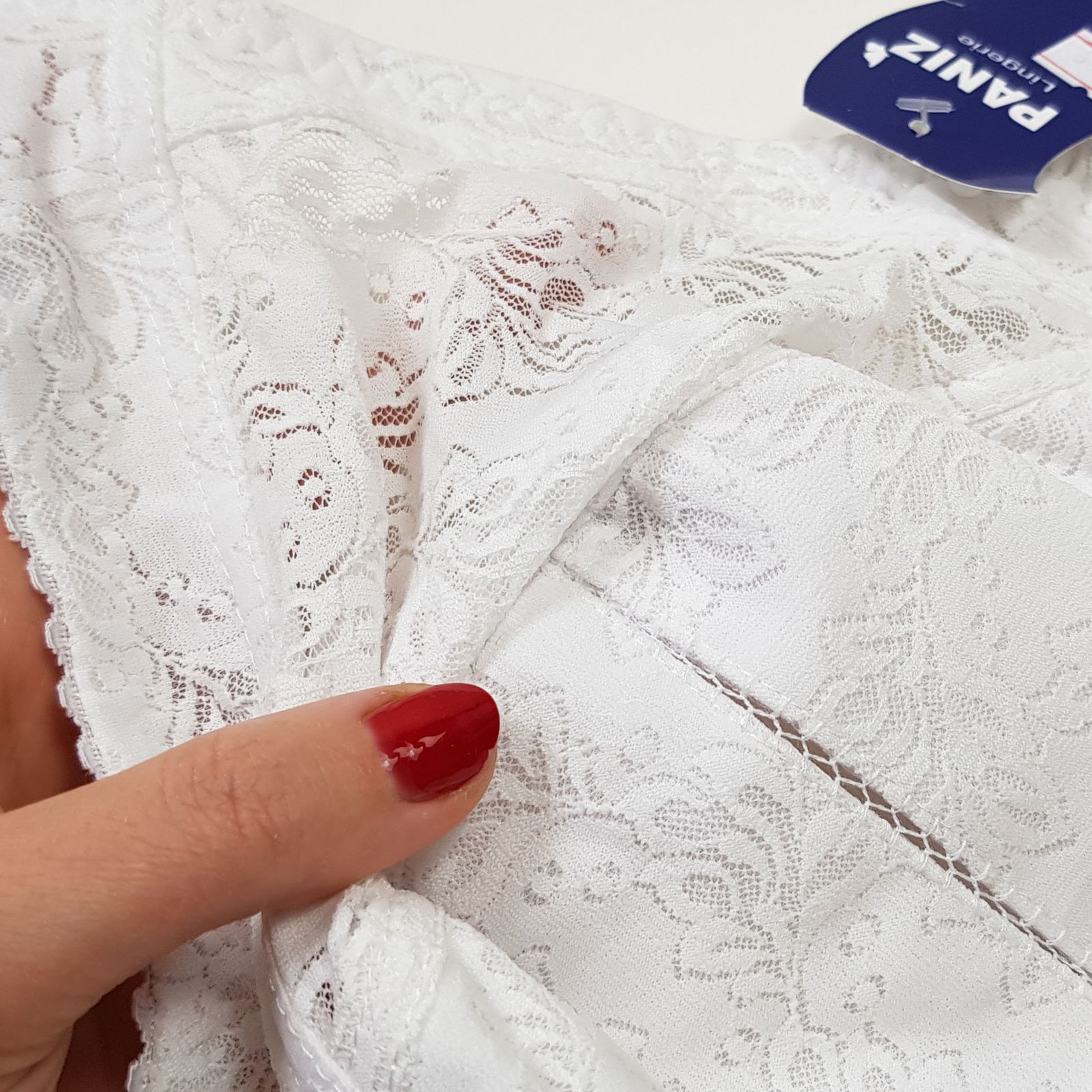 سوتین زنانه پانیذ مدل بدون فنر کد 77329 - - 4