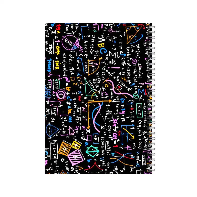 دفتر مشق 80 برگ بامبیلیپ طرح ریاضی و هندسه کد 3095135