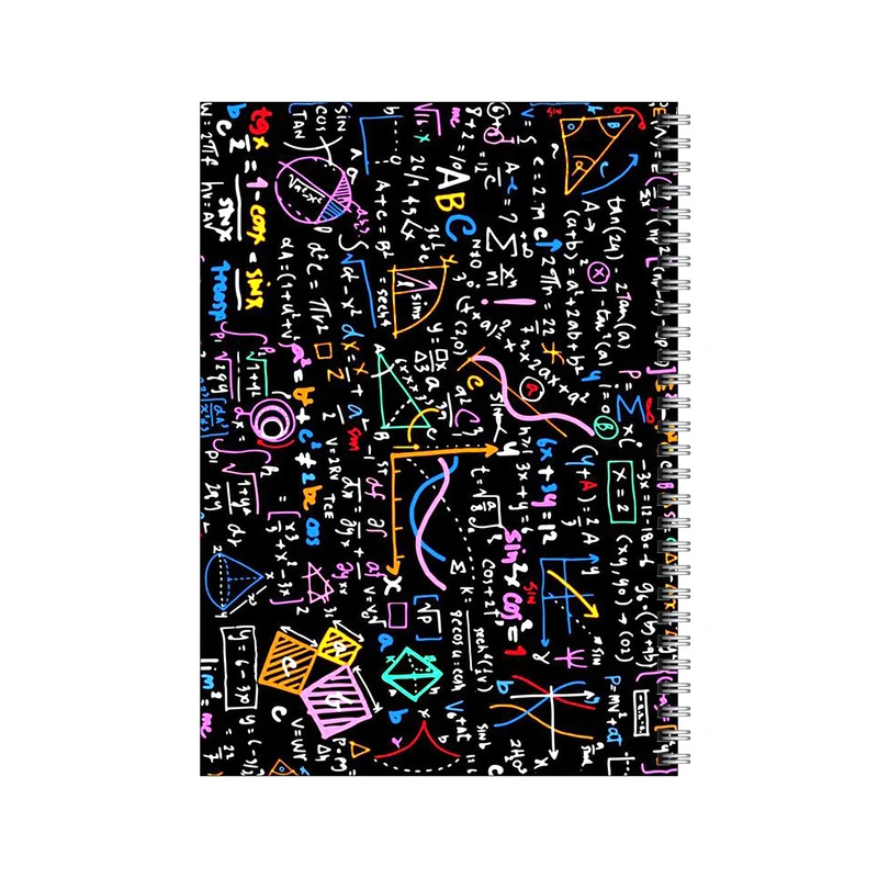 دفتر مشق 100 برگ بامبیلیپ طرح ریاضی و هندسه کد 3095135