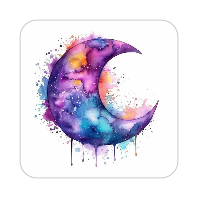 زیر لیوانی کاکتی طرح ماه و ستاره مدل mp53340