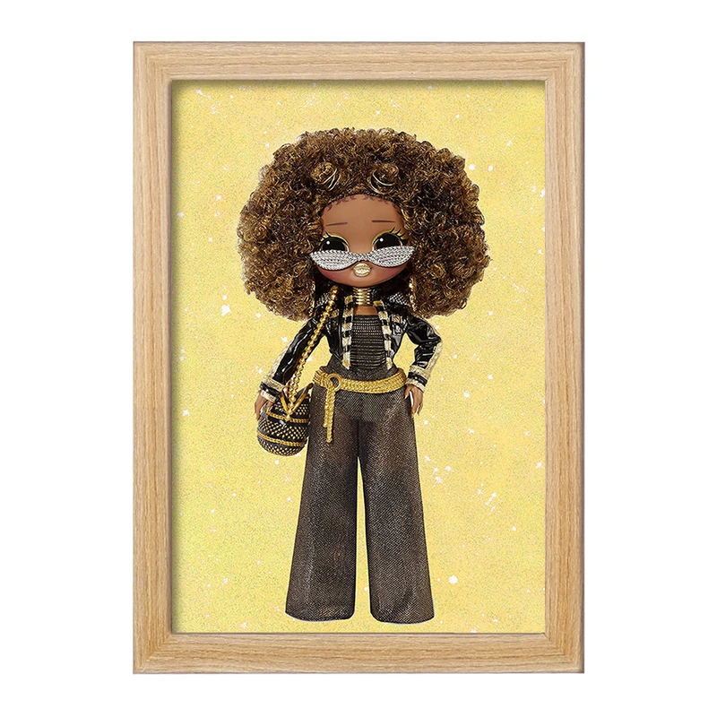 تابلو خندالو مدل عروسک ال او ال LOL کد 27886