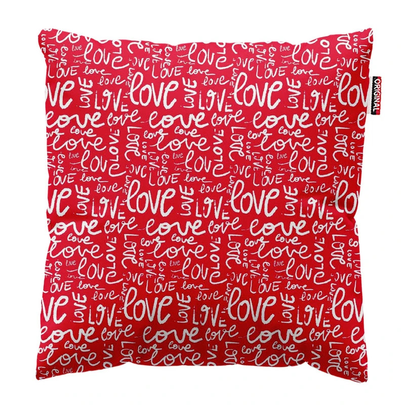  کوسن پاد آفرین طرح عشق سایز 30*30 سانتی متر کد 835