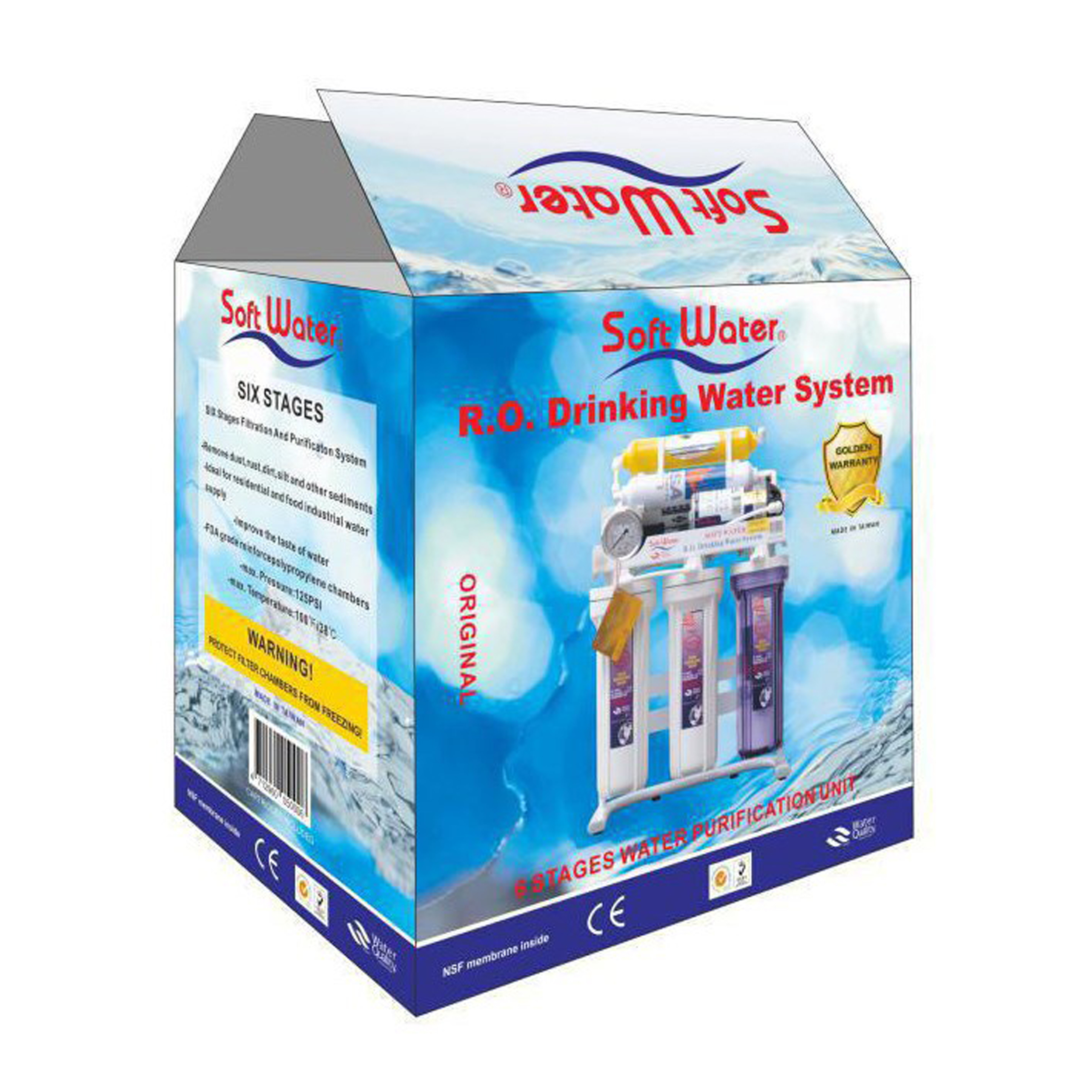 دستگاه تصفیه کننده آب سافت واتر مدل sw-inline-1700