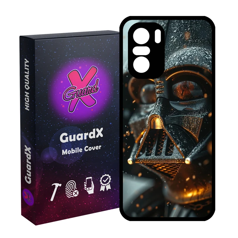 کاور گارد ایکس طرح Star Wars مدل Glass10735 مناسب برای گوشی موبایل شیائومی Poco F3/MI 11X/MI 11X Pro/Redmi K40/K40 Pro