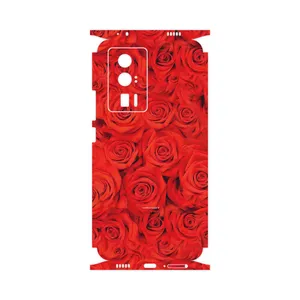 MAHOOT Red_Flower-FullSkin Cover Sticker for Xiaomi Poco F5 Pro