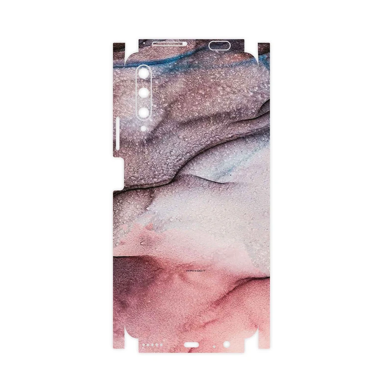 برچسب پوششی ماهوت مدل Smoky pink marble-FullSkin مناسب برای گوشی موبایل هوآوی Y9S