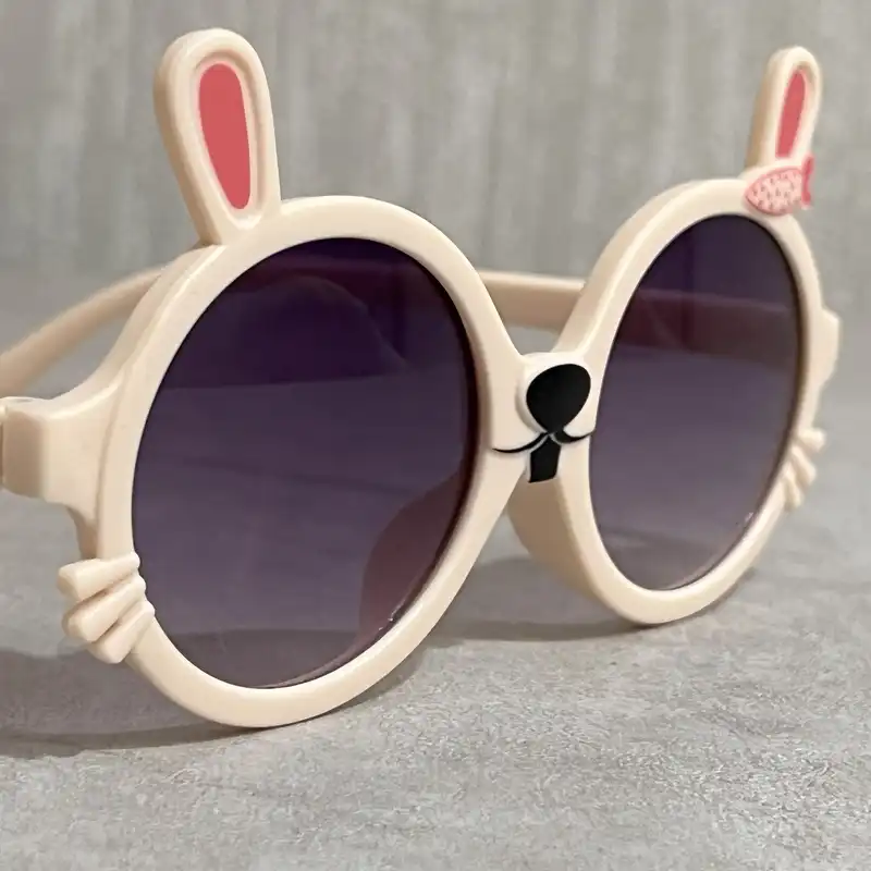 عینک آفتابی بچگانه مدل خرگوش B A N Y کد WH IT 1