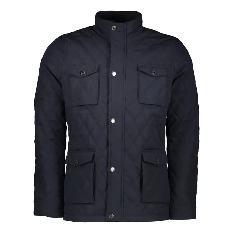 کاپشن مردانه پاتن جامه مدل شمعی 111021020276539 رنگ سرمه ای