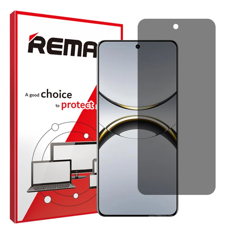 محافظ صفحه نمایش حریم شخصی ریمکس مدل Resistant مناسب برای گوشی موبایل اوپو Find X8 Pro