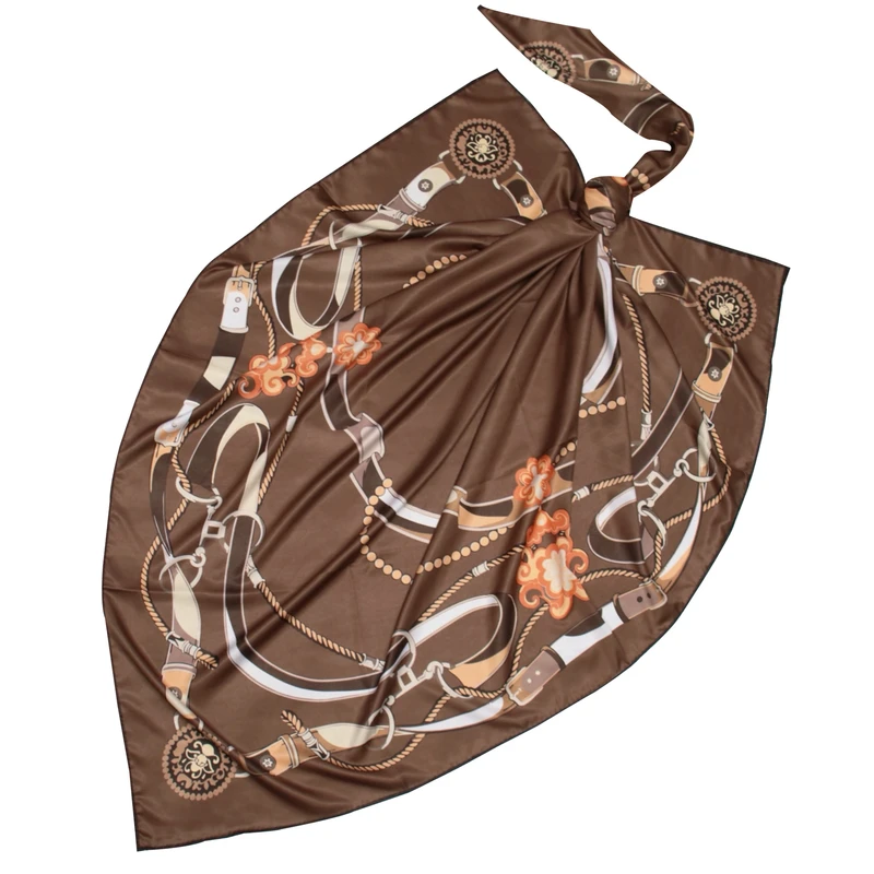 روسری زنانه آنالیا مدل ابریشم لوکس ساده کد 10405