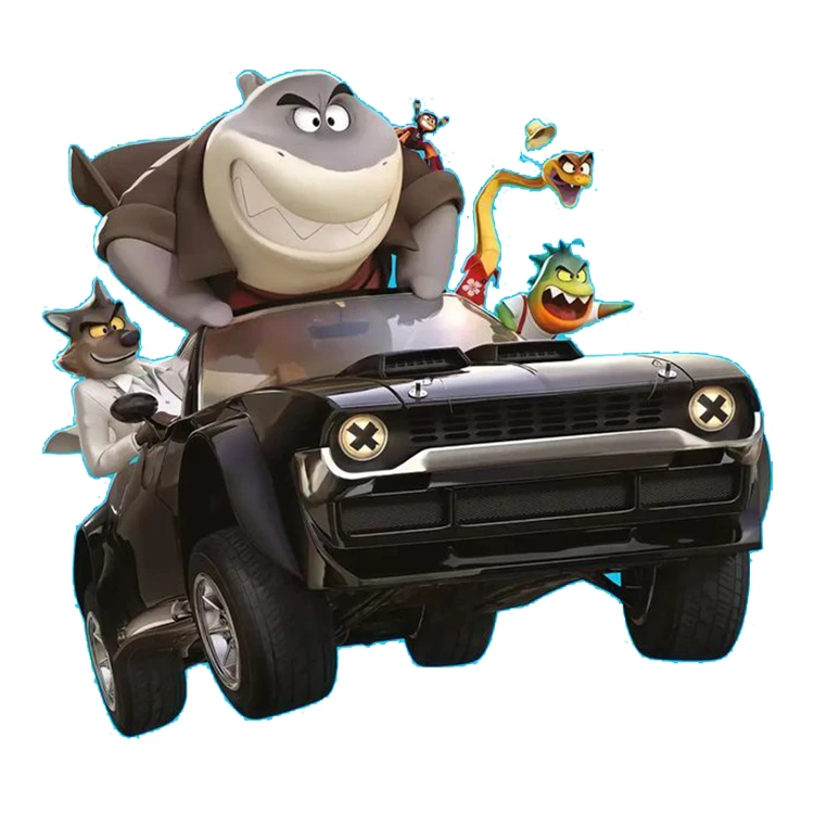 استیکر پارچه و لباس پاد آفرین مدل کارتون پسران بد کد 1353