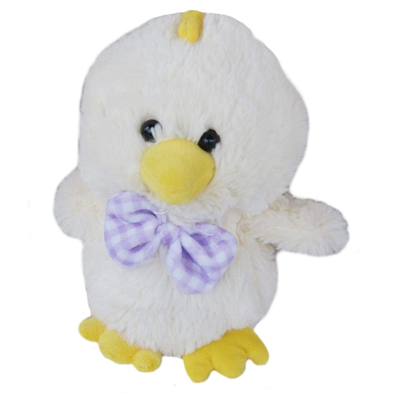عروسک طرح جوجه مدل Tie Chicken کد SZ8/533 ارتفاع 19 سانتی متر