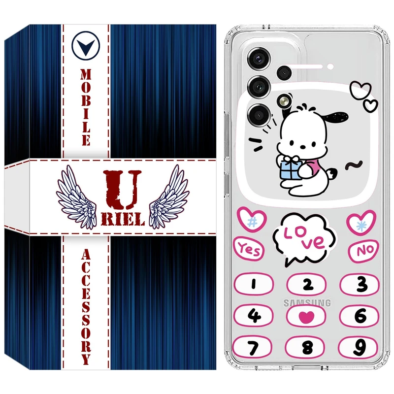 کاور یوریل مدل Clear کد 16 طرح موبایلی مناسب برای گوشی موبایل سامسونگ Galaxy A72