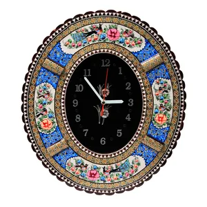 ساعت دیواری خاتم کاری کد 1-70161