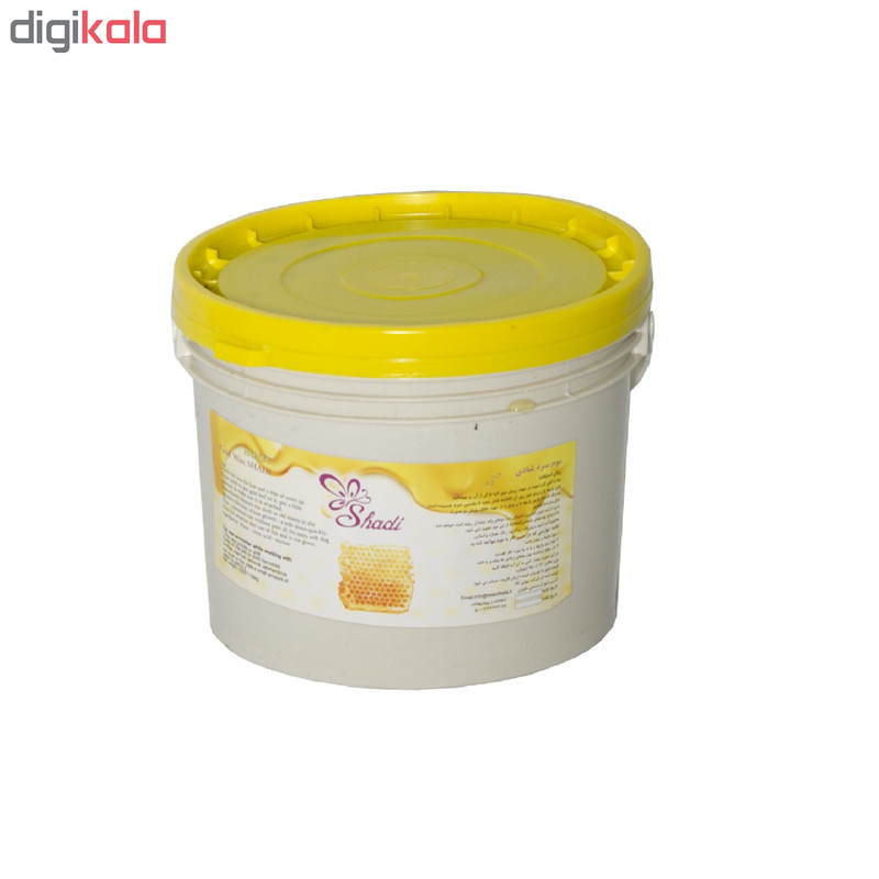 موم سرد شادی مدل Honey حجم 4000 گرم موم سرد شادی مدل Honey حجم 4000 گرم