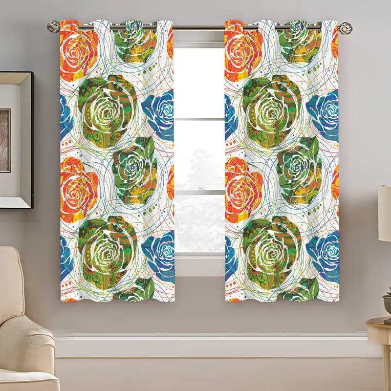 پرده نیروانا مدل pmk2543 سایز 190 × 140 سانتی متر