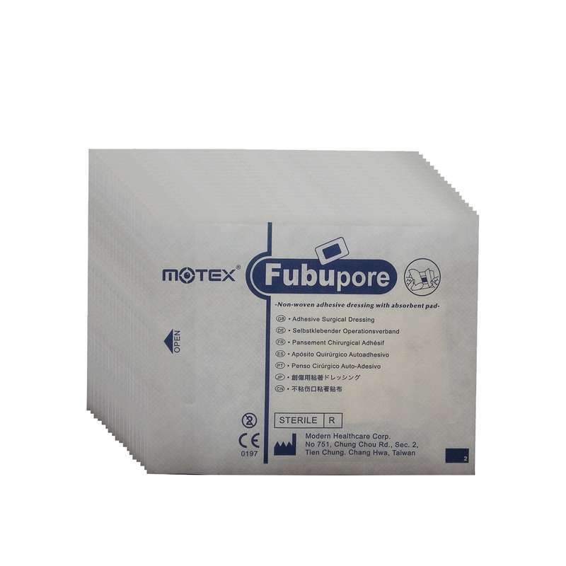 پد پانسمان موتکس مدلNon-Woven7×6 بسته 25 عددی
