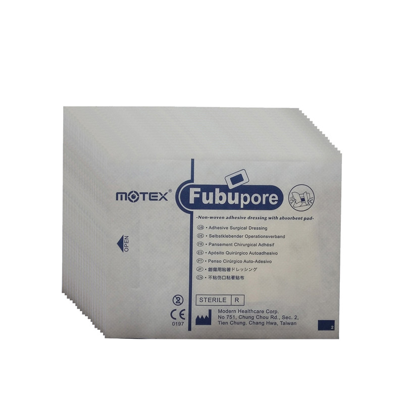 پد پانسمان موتکس مدلNon-Woven7×6 بسته 25 عددی