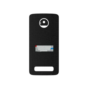 MAHOOT Minimal Keyboard Icon Cover Sticker for Motorola Moto Z Play