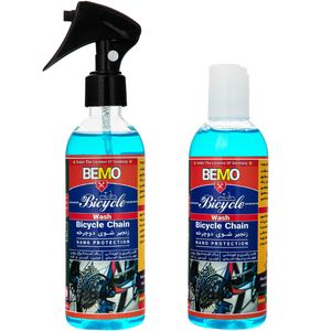 نقد و بررسی مایع زنجیر شوی دوچرخه بمو مدل G2 حجم 250 میلی لیتر بسته 2 عددی توسط خریداران