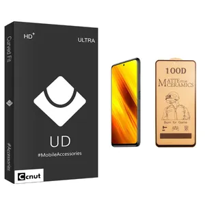Coconut UD Black Ceramics Screen Protector For Xiaomi Poco X3