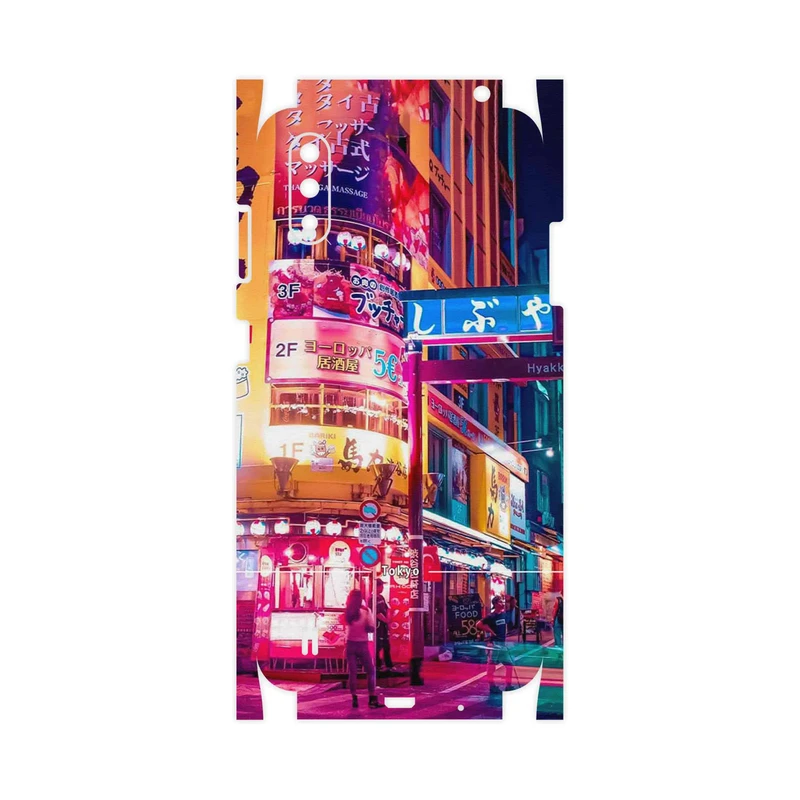 برچسب پوششی ماهوت مدل Tokyo City-FullSkin مناسب برای گوشی موبایل سامسونگ Galaxy A01