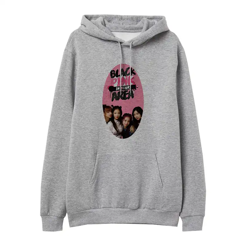 هودی زنانه مدل بلک پینک  کد L430 T
