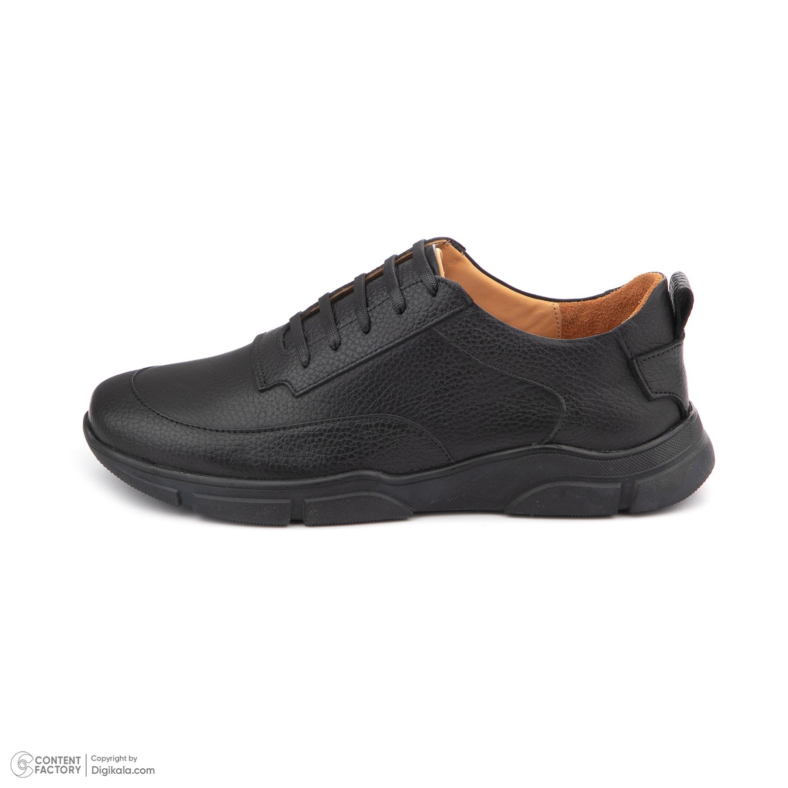 کفش روزمره مردانه کایا چرم مدل K200-black -  - 2