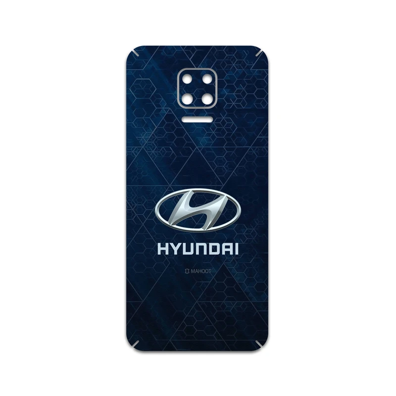 برچسب پوششی ماهوت مدل Hyundai مناسب برای گوشی موبایل شیائومی Redmi Note 9S