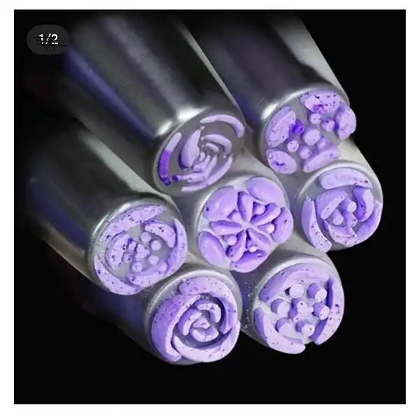 ماسوره شیرینی پزی بهگز مدل گل رز کد 031