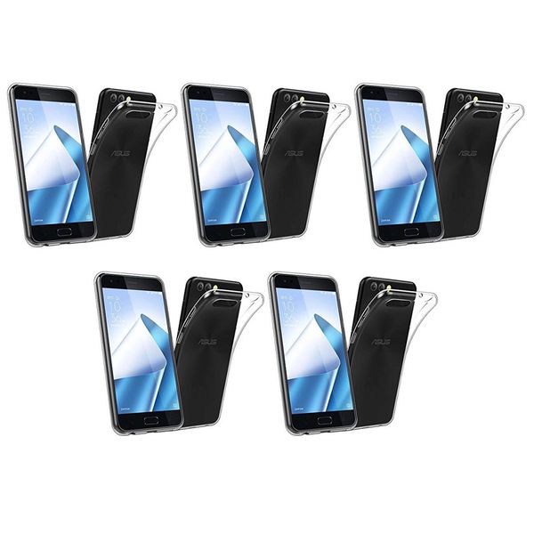 کاور ژله ای مناسب برای گوشی موبایل ایسوس Zenfone 4 ZE554KL بسته ۵ عددی کاور ژله ای مناسب برای گوشی موبایل ایسوس Zenfone 4 ZE554KL بسته ۵ عددی