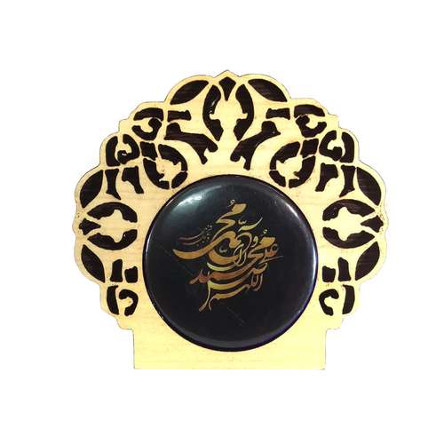 تندیس رومیزی لوح هنر طرح صلوات کد 746