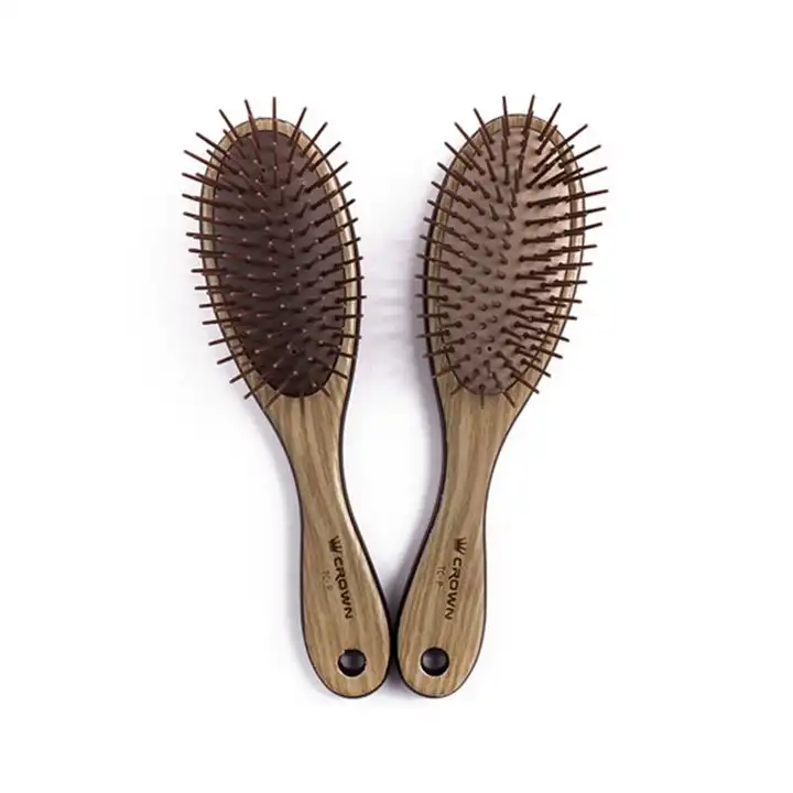 برس مو کراون مدل پیتر چوب پلاستیکی