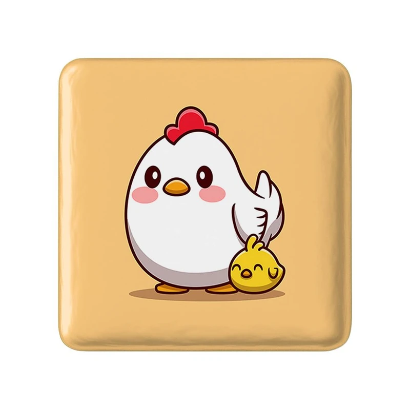 مگنت خندالو مدل حیوانات بامزه جوجه کد 25407