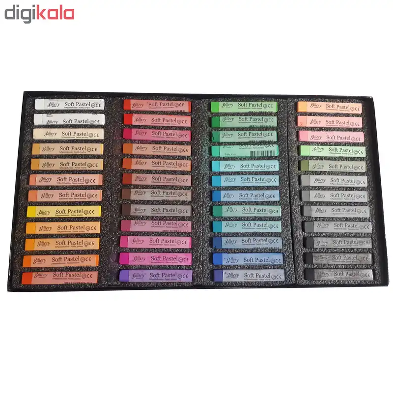 پاستل گچی 48 رنگ گالری مدل مونگیو