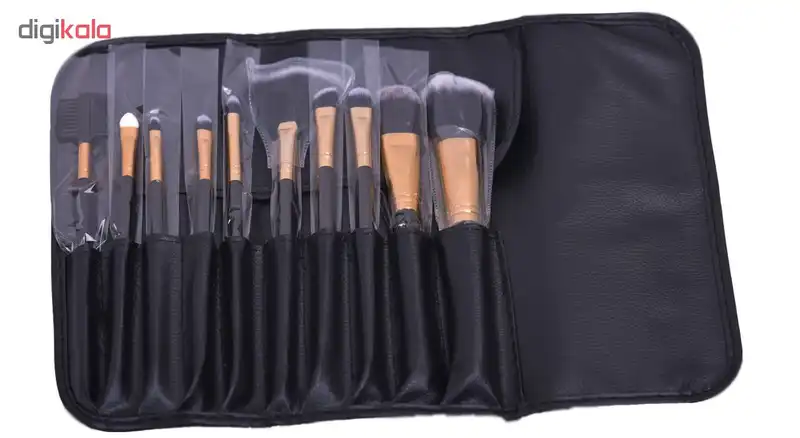 ست برس آرایشی زد وان مدل 341 مجموعه 10 عددی