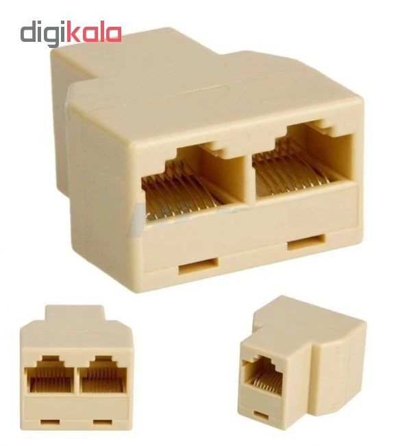 مبدل 1 به 2 RJ45 مدل B-12 عکس شماره 2