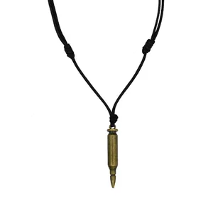 گردنبند مردانه رزالیا طرح فشنگ مدل NM-L-42