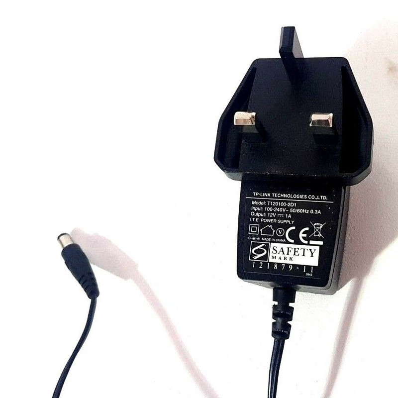 آداپتور 12 ولت 1 آمپر تی پی لینک مدل T120100-2D1